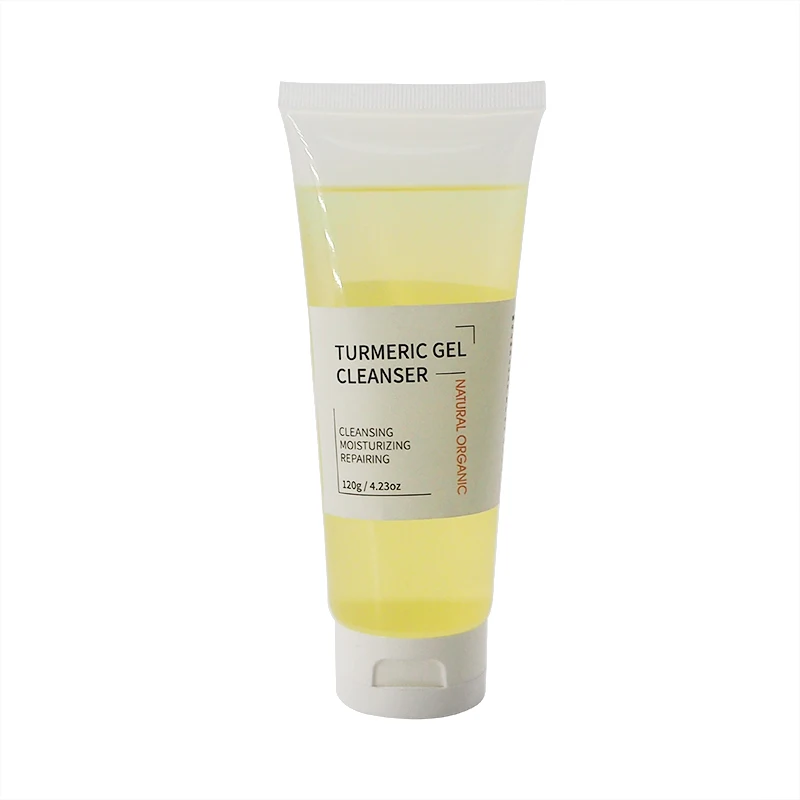 

Low Moq Custom Gel Cleanser Clean & Clear Turmeric Extract Men'S Face Wash Acne Aid Turmeric Facial Cleanser