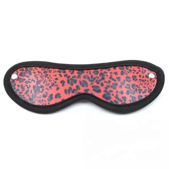 
Hot Style Leopard Speckled Bondage Kit 5 Pieces Leather Sex Toys Bondage Set Cosplay bdsm Bondage Fetish Accessory 