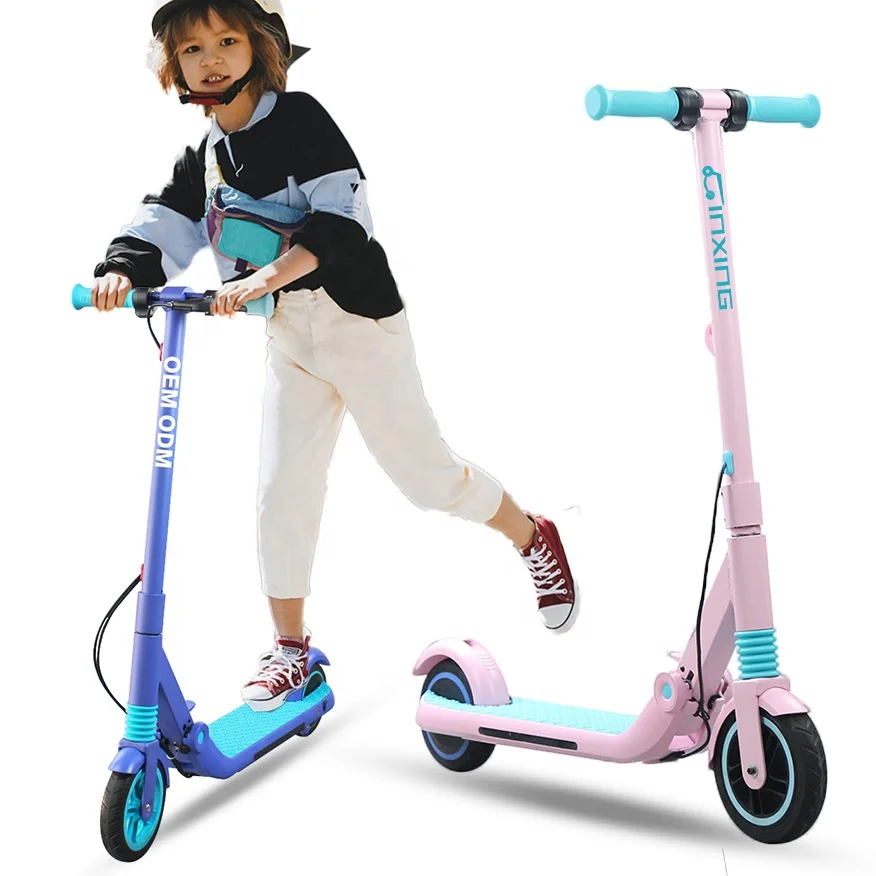 

G8 Portable Kick E Scooter For Kids Child Push Scooter Electric Christmas Gift kids skateboard Kids Kick Scooter, Pink/blue odm oem