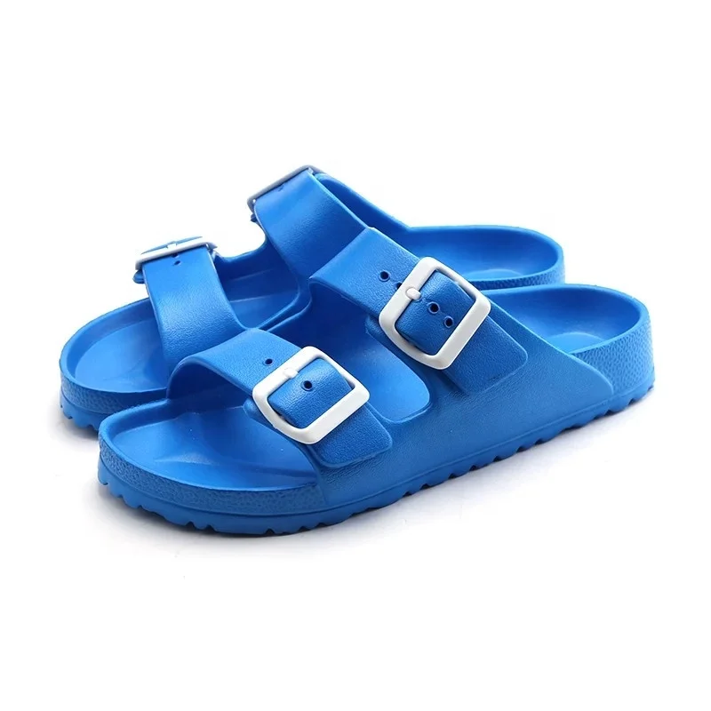 

Ningbo Byring Essentials Unisex Arizona EVA Injection Sandal Women Comfort Slides with Adjustable Buckles, Customized