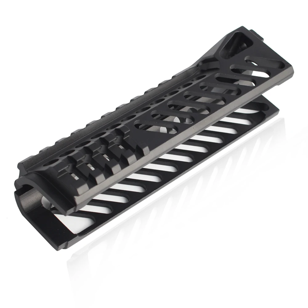 

MAGORUI 6.5 Inch Tactical Gun Rail System GripExtend Picatinny Rail Handguard Cover for AK47 b10 Rifle Scopes Hunting Shooting, Black