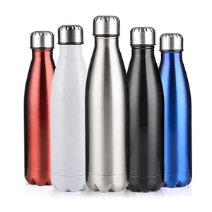 Image of Free Sample Thermos Insulated Stainless Steel Drink Water Bottle Double Walled Stainless Steel Tumbler