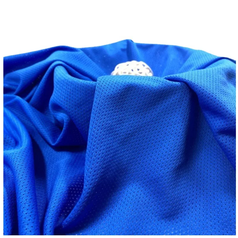 

100% Polyester 75D Low Elastic Small Hole Mesh Fabric Eye Birds Mesh Fabric for School Uniform Sportswear Lining Cloth