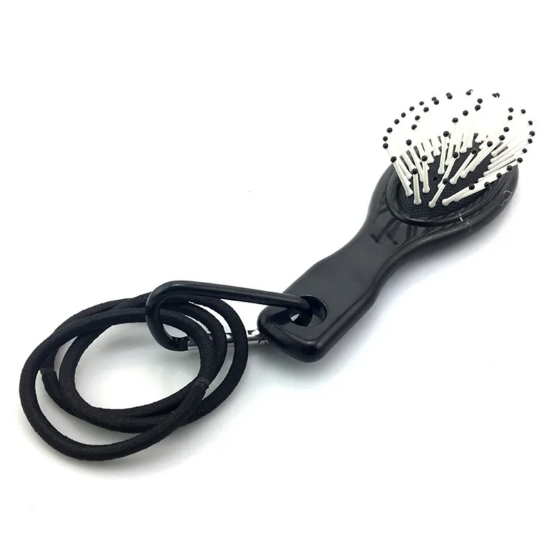Small Kids Hair Brush Pink Cushion Hair Detangler Brush