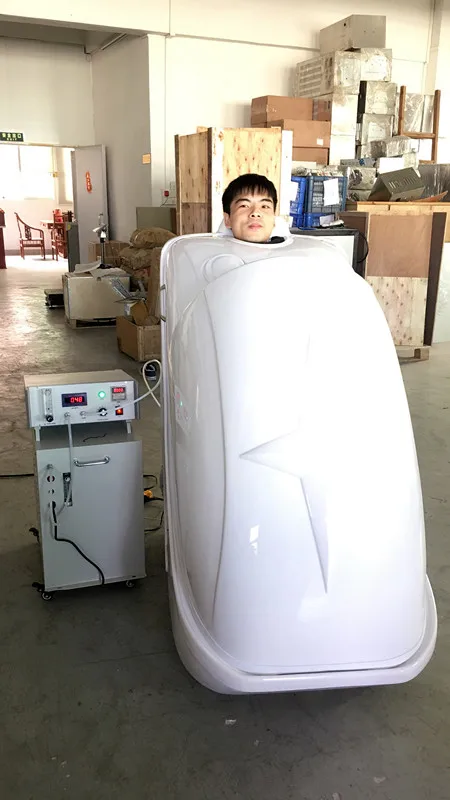 

2021 new arrival hot seller personal aroma Ozone Steam Sauna with Portable Oxygen Concentrator and Ozone Generator