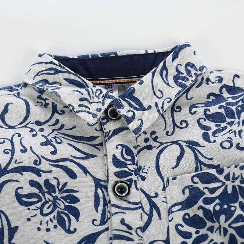 
2020 Latest Design Bulk Wholesale High Quality Long Sleeve Boys Printing Shirt 