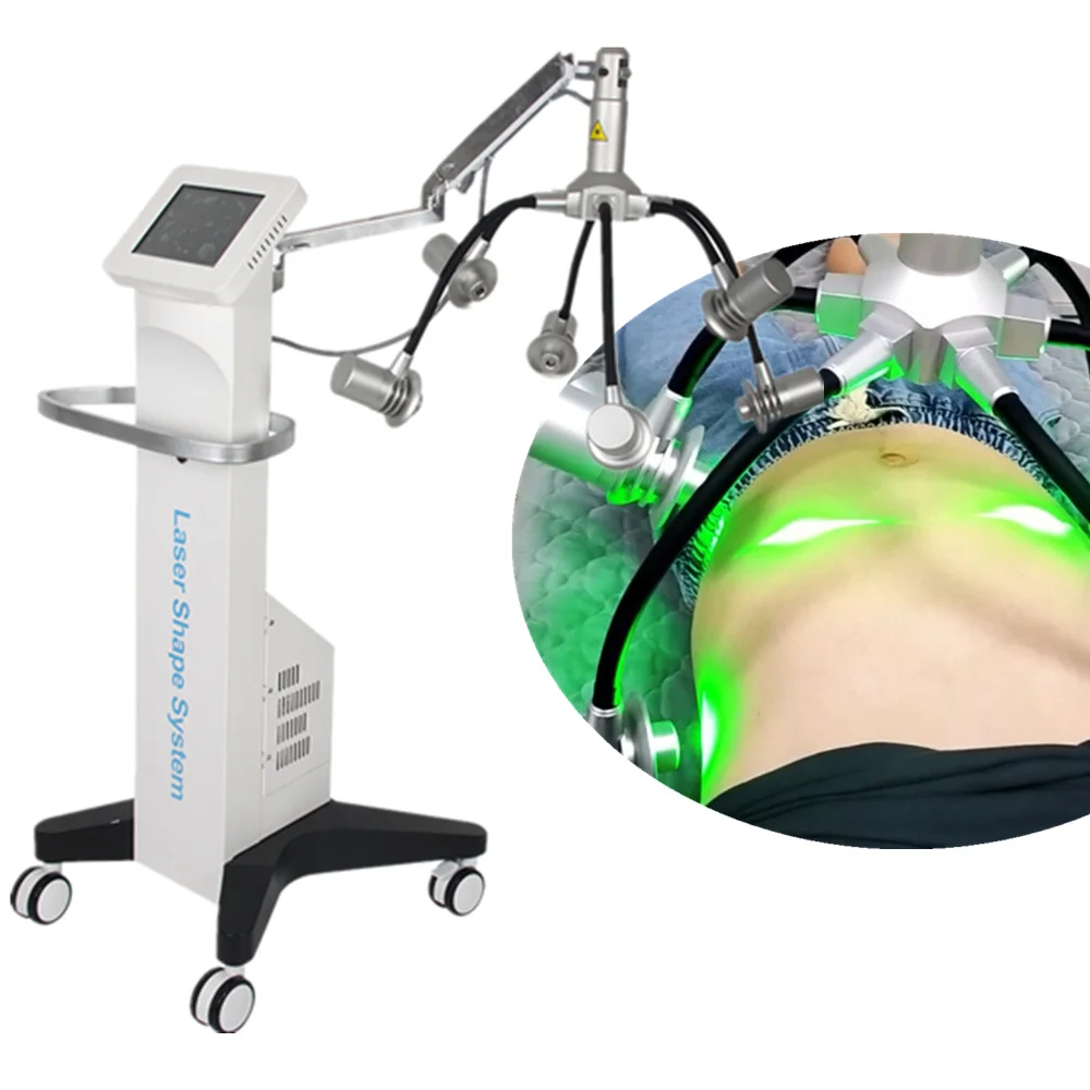 

6d slimming tech easy operation 532 nm laser green laser cold green laser weight loss lipolaser