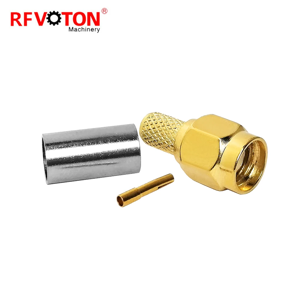 

RP SMA RF Connector sma male reverse polarity lrg223 cable connectors