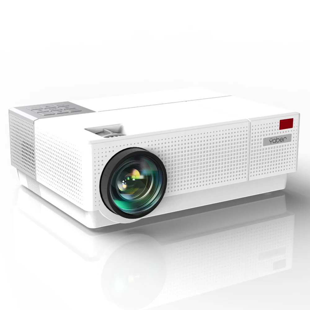 

Yaber Y31 LCD Movie Projectors Native 1920*1080P Support 4K HiFi Stereo Sound 300inch 8000L Brightness 10000:1 Mobile Projectors