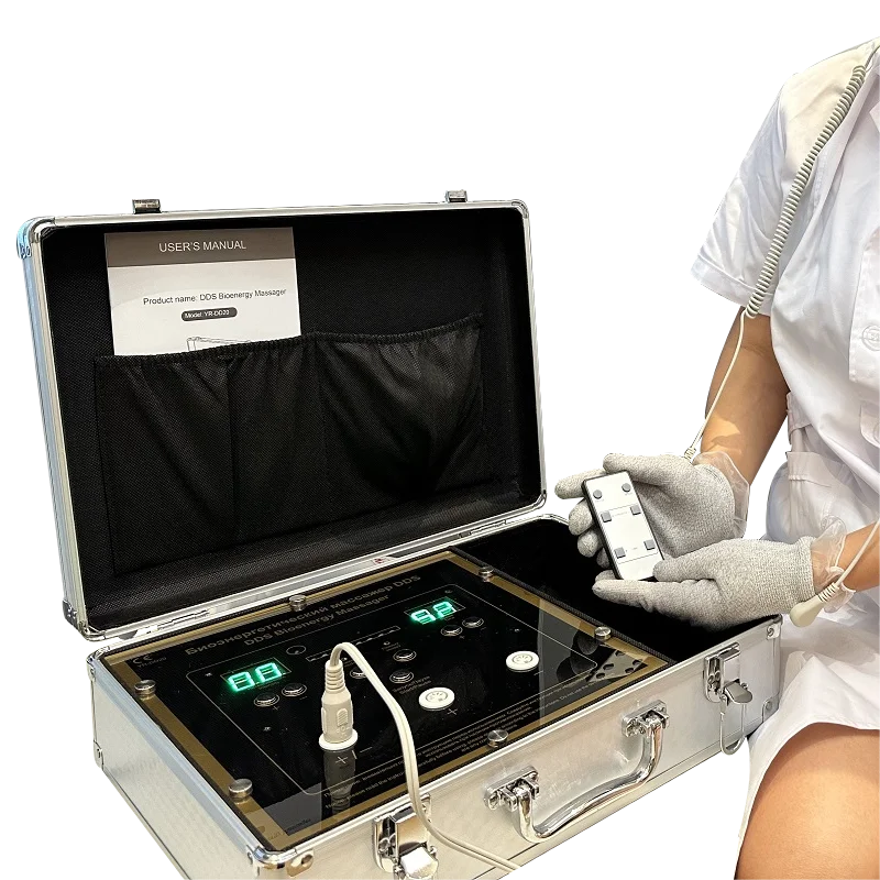 

Physiotherapy Instrument Fohoww Bioenergy Massage Machine Bioelectric Meridian Dredge Pulse Dds Bio Electric Body Massager
