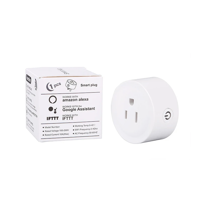 

WiFi Switch Wall Electric Meter Sockets Plug Smart Switches EU Plug Standard