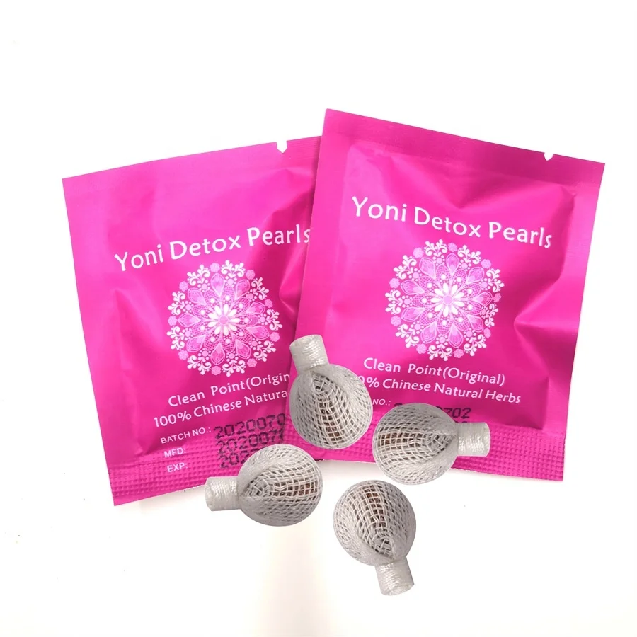 

Factory Price Herbal Vaginal Clean Point Tampon Original Goddess Womb Vagina Pearl Yoni Detox Pearls