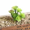 Mini Ins Green Artificial Tropical Plants Decor Succulent Flowers For Plants Wall Decoration