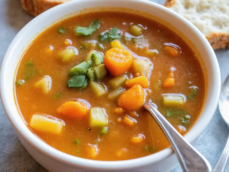 frozen vegetable soup