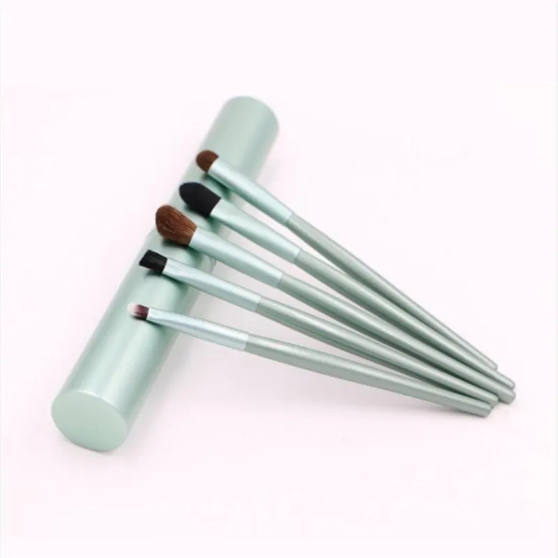 

5 PCS Handle EyesMakeup Kit Makeup Brush Set, Fashion gradient