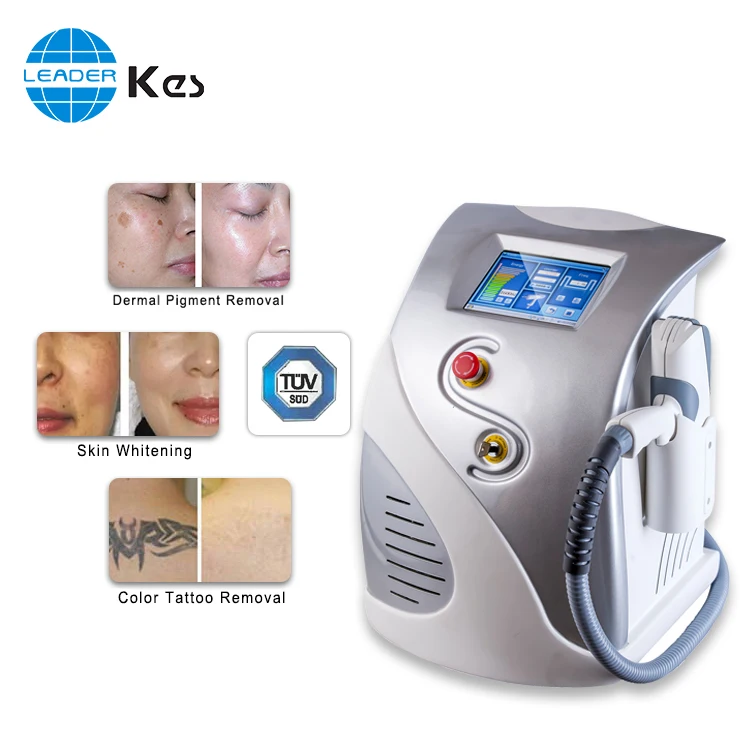 

KES color tattoo removal laser eyeliner washing Q-switched ND YAG laser machine MED-810A, White+silver