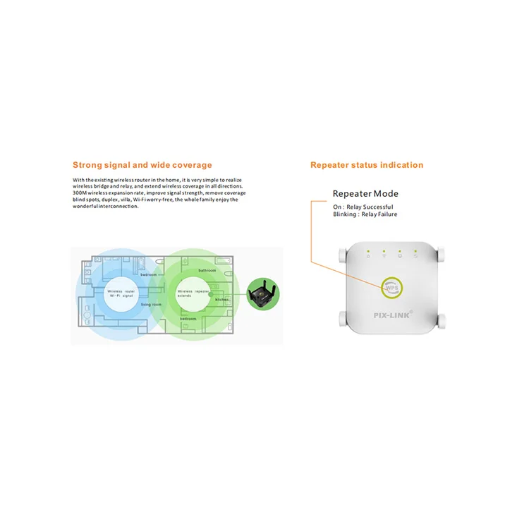 

Economical Custom Design Outdoor Wifi Signal Booster Extender Repeater, Black/white