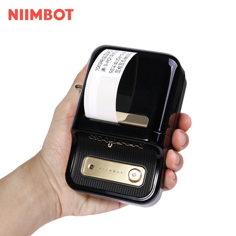 

NiiMbot B21 Handheld Small Mobile Pocket Cool Mini Hand Thermal Portable Barcode Label Printer