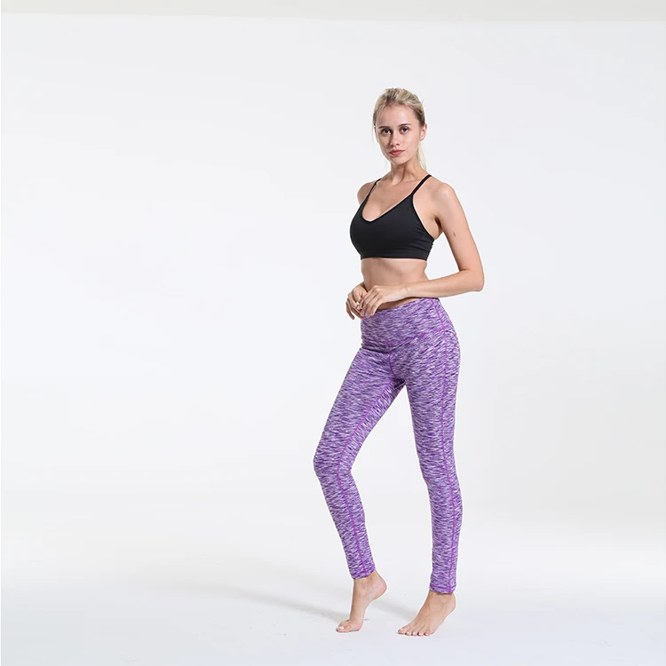 

Sports Tight Leggings Wholesale Yoga Pants Gym Tummy Control Leggings High Quality Pants Breathable, 4 colors