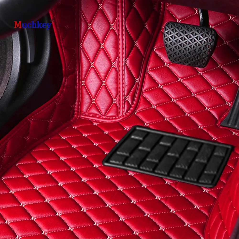 

Muchkey Luxury Leather 3D Carpet for Infiniti QX60 2014 2015 2016 2017 2018 Non Slip Car Floor Mats