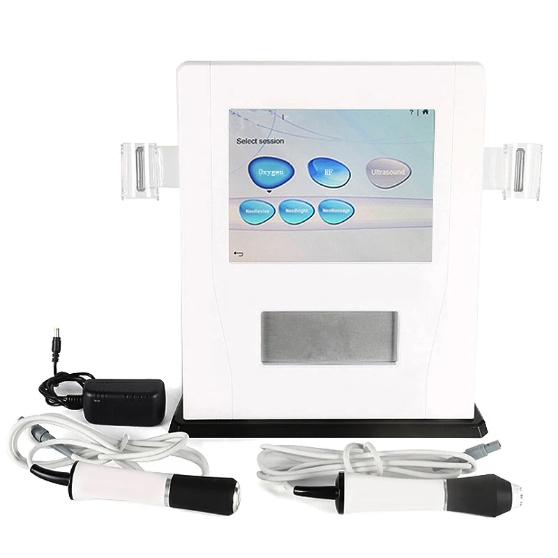 3 IN 1 CO2 Exfoliation RF Face Lift Ultrasound Oxygen Facial Skin Care Machine
