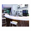 200+ Newly Restaurant Wine Counter Designs Half Round Bar Counter Wood Chinese Restaurant Decoration Supply