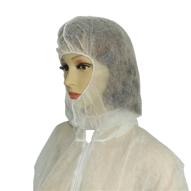 

Disposable PP Non Woven Space Hats Bouffant Pirate Hats for Food Processing, Blue,white
