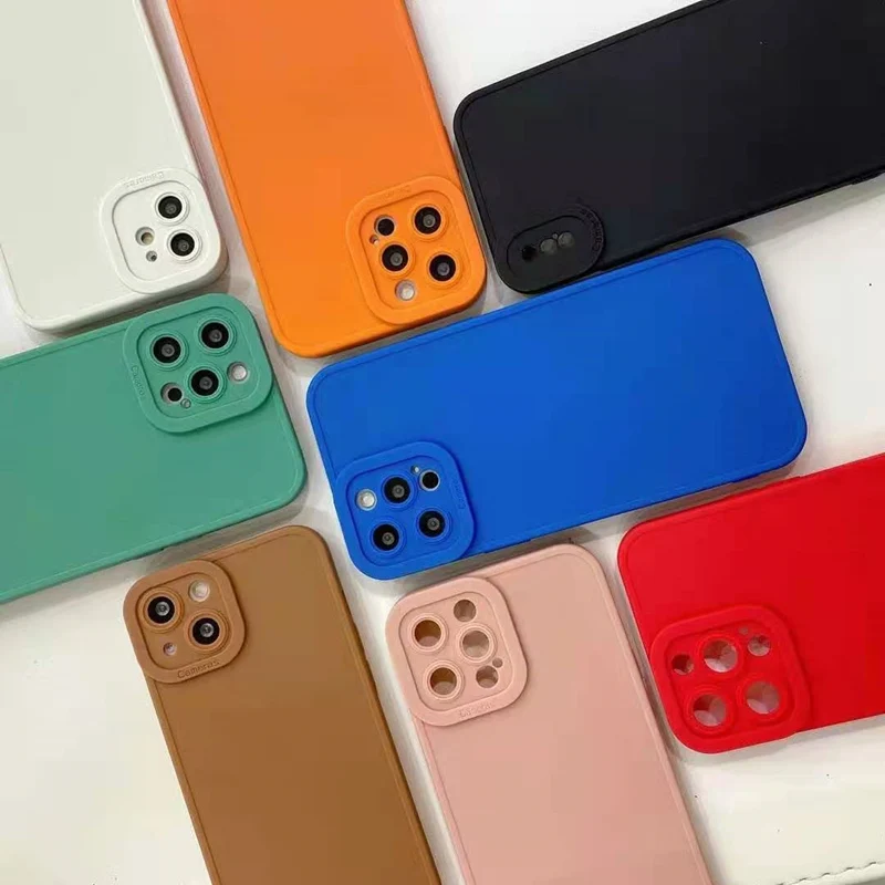 

Hot Sale Soft Touch Case For iPhone 13 Pro Max Mobile Phone Bags & Cases For iPhone 12 11 Pro XS Max For iPhone Phone Cases cute