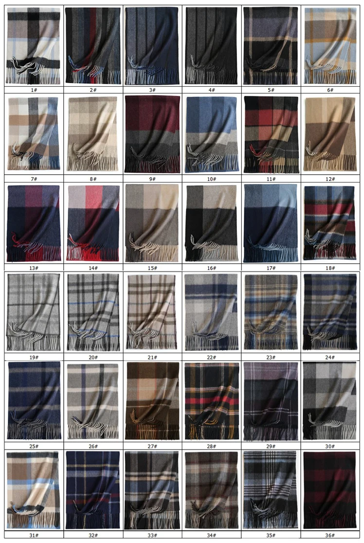 100% cashmere scarf men