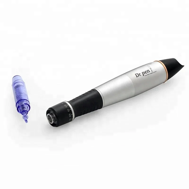 

PEN Spain Wired Dr Pen for wrinkle Removal pigmentation skin rejuvenation PEN, Silver