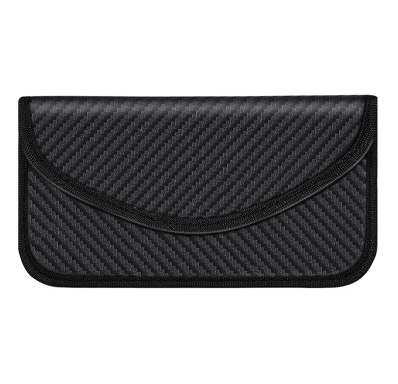 

Faraday Bag Cell Phone Carbon Fiber GPS RFID Signal Blocking Bag, Colors optional