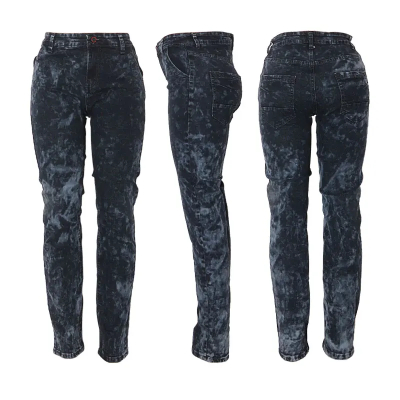 

New style men's jeans with holes on the street comfortable great quality wholesale