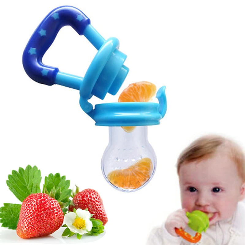 

RTSSY-46 Baby Fresh Food Nibbler Baby Pacifiers Feeder Kids Fruit feeding nipple Safe Supplies Nipple Teat Pacifier Bottles, Picture shows