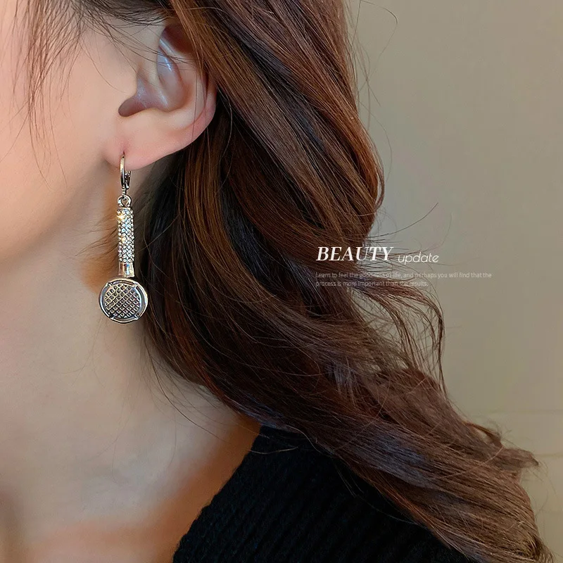

Fashion Jewelry New Design Silver Plated Earphone Pendant Women's Necklace as Gift