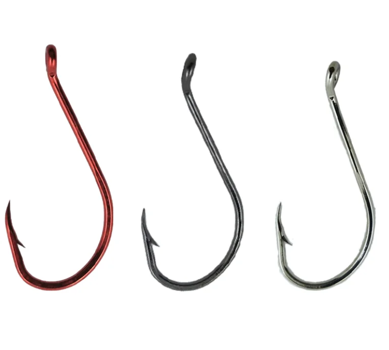 

High Quality High Carbon Steel Fishing Octopus Offset hook Saltwater hooks beak bait hooks