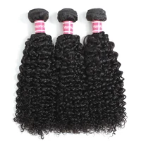 

Raw India Human Hair Extensions Virgin Remy Cuticle Aligned Wholesale Kinky Curly Human Hair Weaving Bundle With Kinky Curls