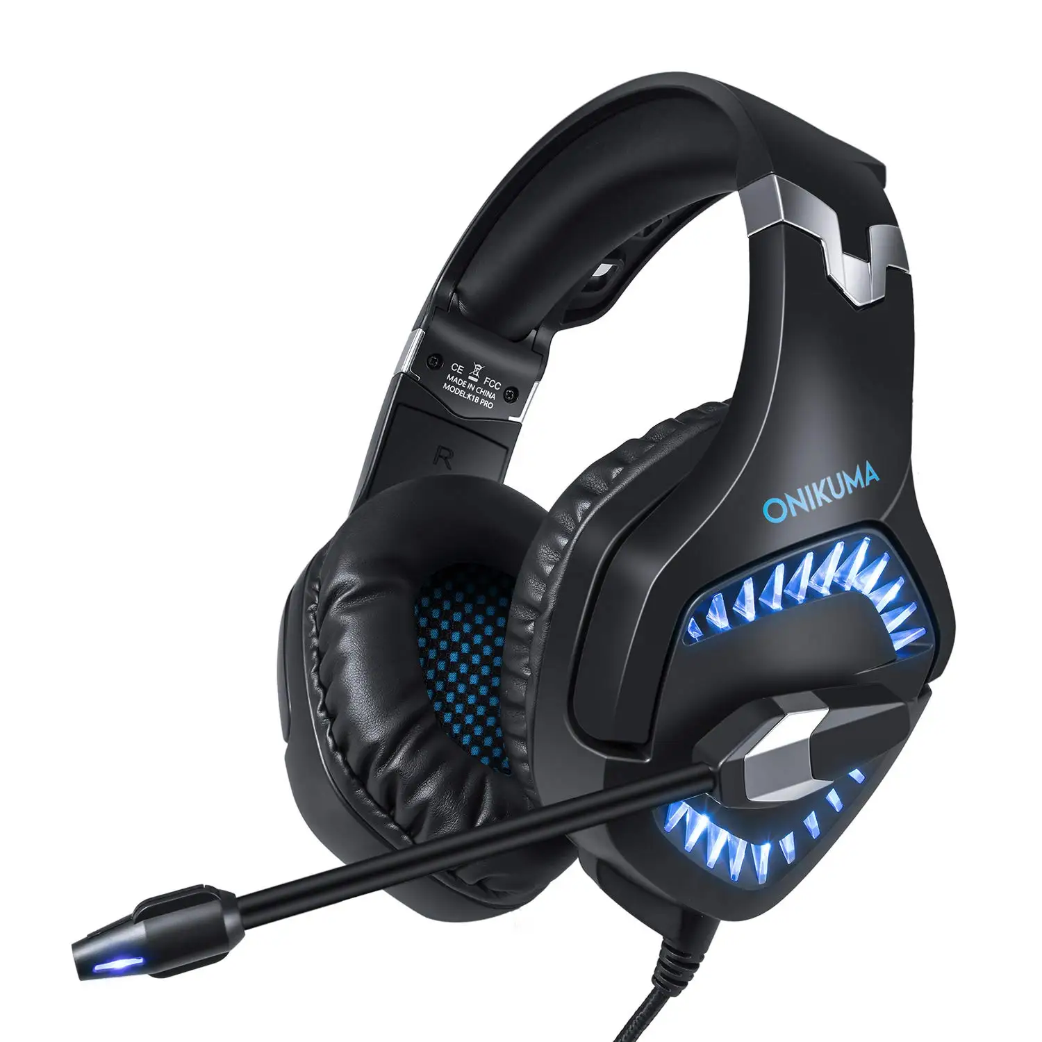 

Hot Sale Onikuma K1 Pro USB Wired Gaming Headsets with Noise Canceling Mic