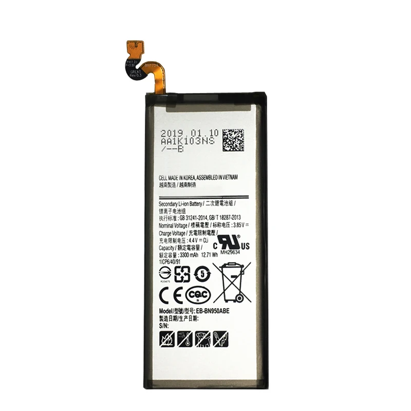 

Original EB-BN950ABE Zero Cycle Battery for Samsung GALAXY Note8 Note 8 N9500 N9508 N950D N950F N950FD N950J