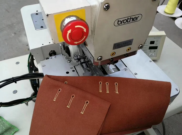 
Used brother buttonhole machine rh-981a-00 / 01 / 02 computer round head industrial electric sewing machine 