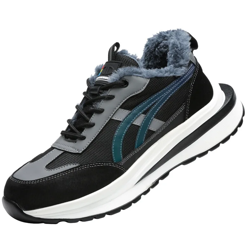 

Women Lightweight Safety Sneakers Steel Toe ShoesComfortable Safety Toe Work Shoes Breathable Construction Shoes, Black