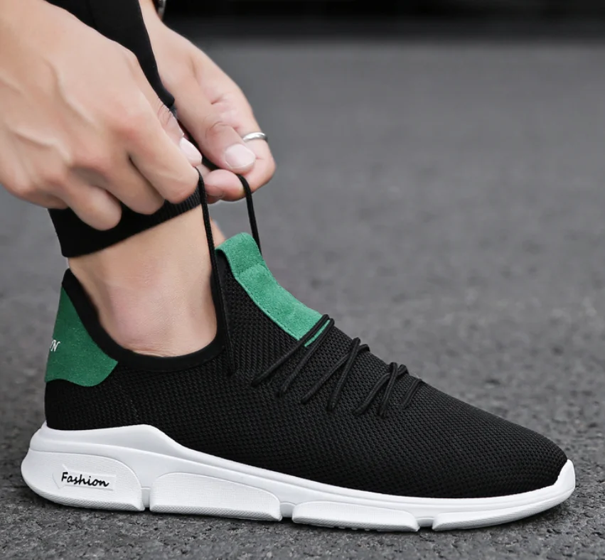 

Men's Fashion Sneakers Sports Shoes Flat Low up Breathable Casual Shoes