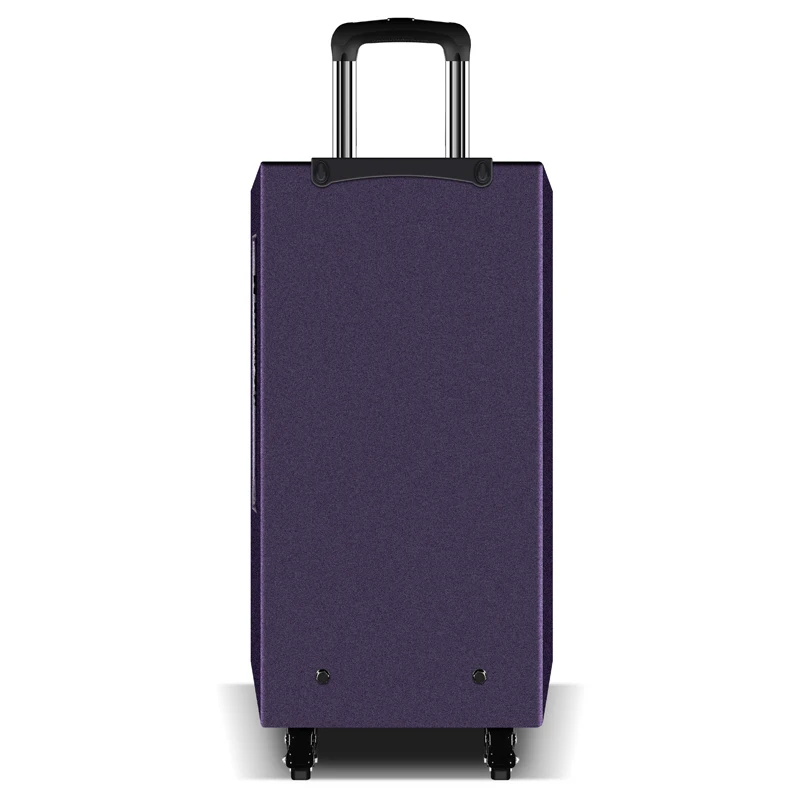 15" inch 200W big power outdoor karaoke wooden trolley speaker portable bluetooth speaker - ANKUX.COM