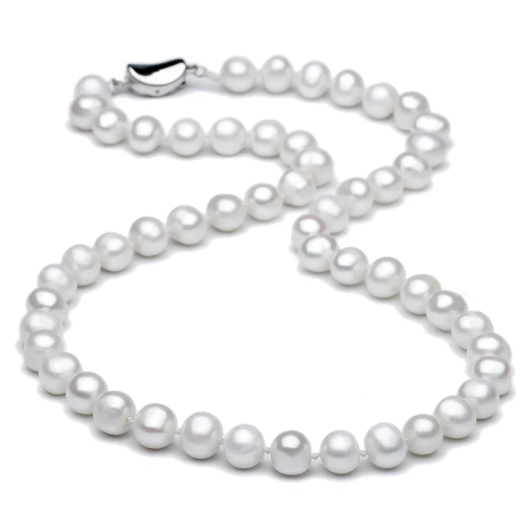 

Certified ZZXL-N0003-01 New Design Handmade Whitepearl Necklace Sorority Jewelry For Girl Women