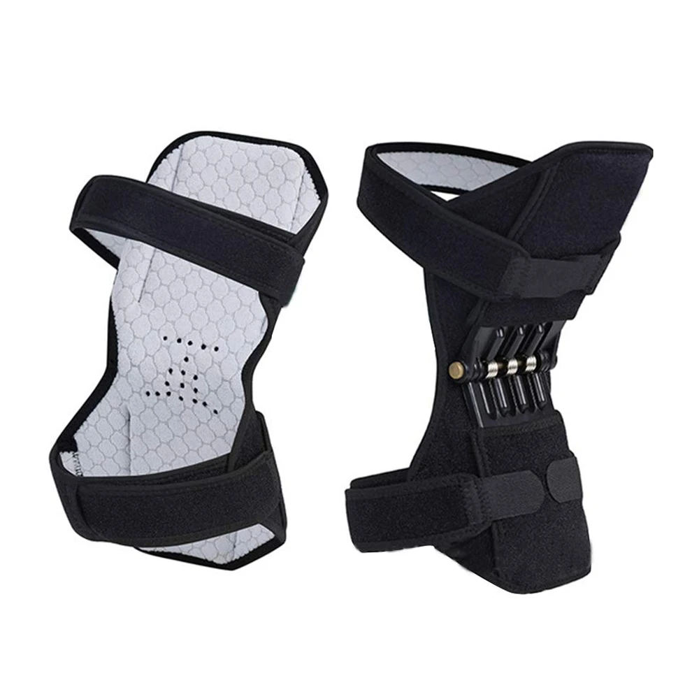 

Pads Breathable Non-slip Power Lift Joint Support Powerful Rebound Brace Spring Force Knee Booster
