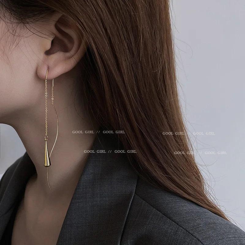 

fashion water drop u shaped earrings