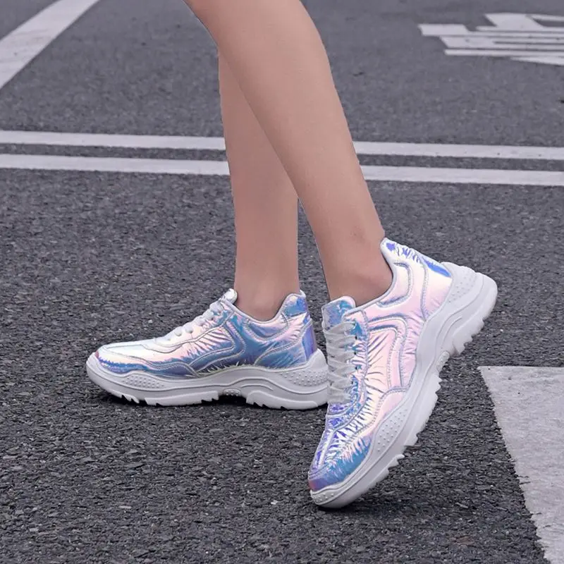 

2019 Popular Fashion Breathable Women Lady Casual Sneakers Shoes women, Optional