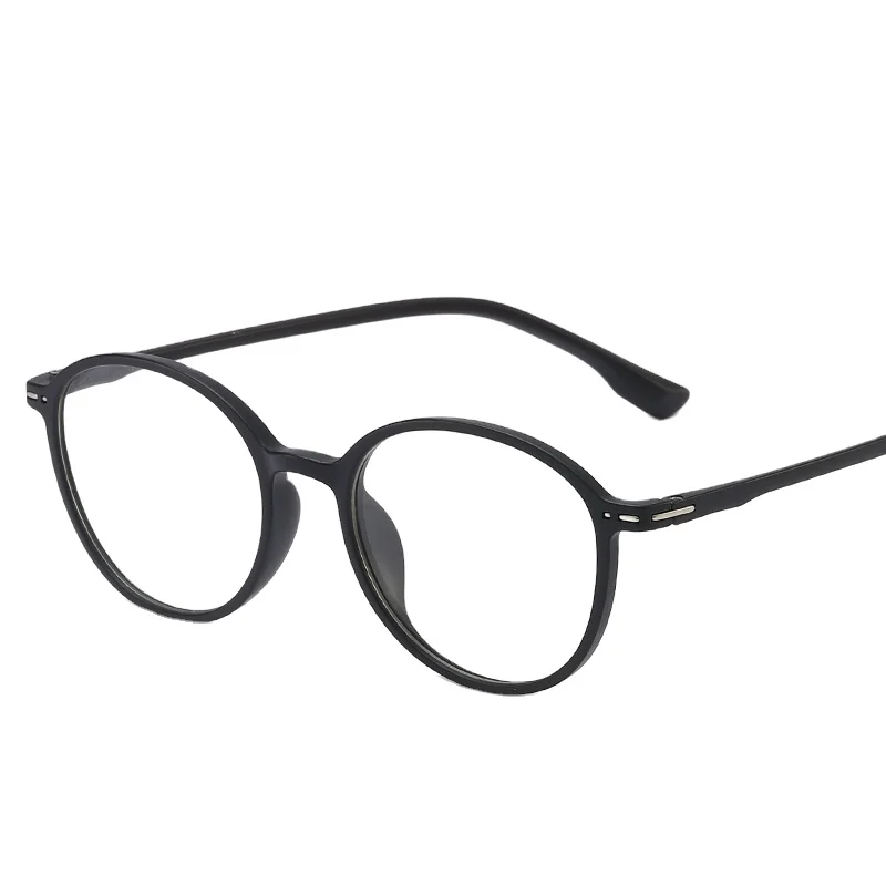 

[RTS] New round frame anti-fatigue glasses ultra light TR90 glasses frame, Customize color