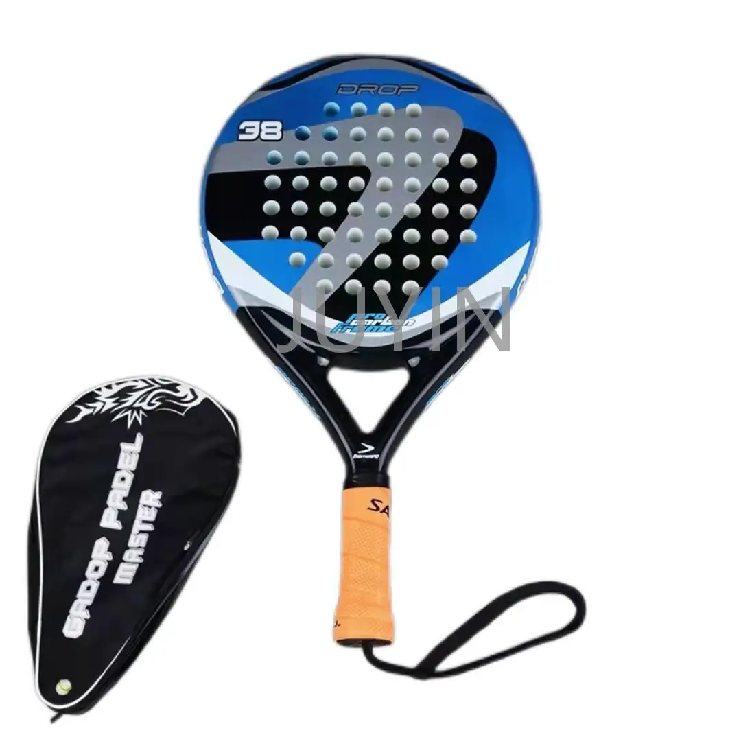 

JUYIN Beach racket premium cage type professional male and female carbon fiber tennis racket, Multi color