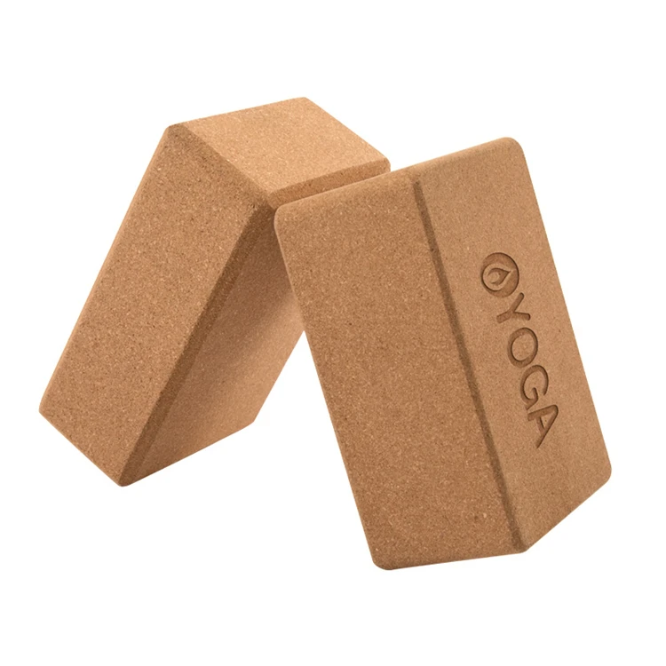 

Oyoga Eco Friendly Custom Print Logo Cork Yoga Block, Cork color