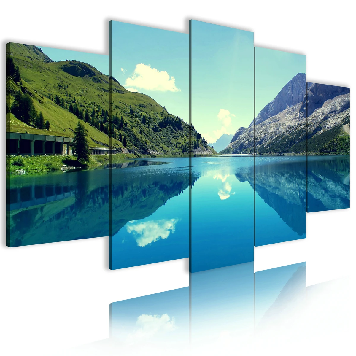 

Oil Wall Print Art Islamic Sailboat Landscape Decoration Living Room Cheap China Flower Canvas Painting